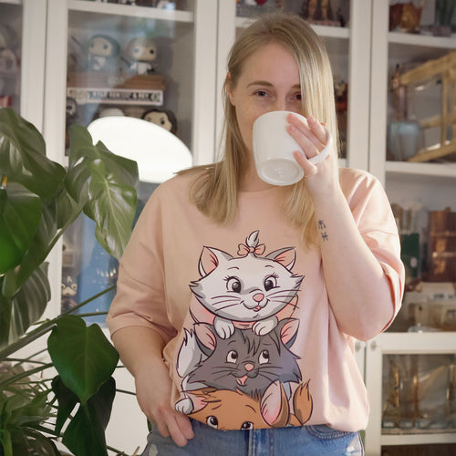 Immagine del prodotto Gli Aristogatti - T-shirt Oversize Purrfect