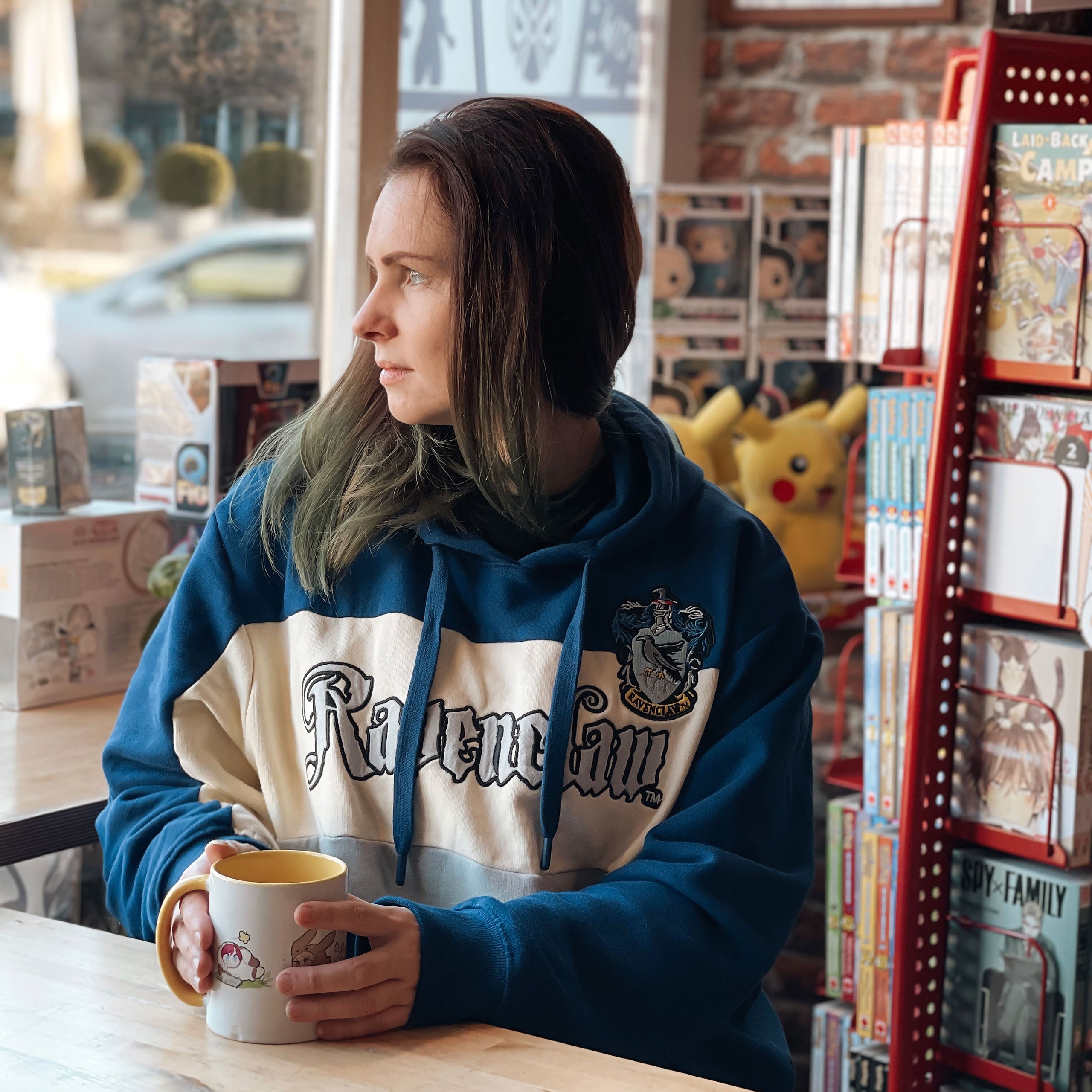 Immagine del prodotto Harry Potter - Felpa con cappuccio Team Ravenclaw