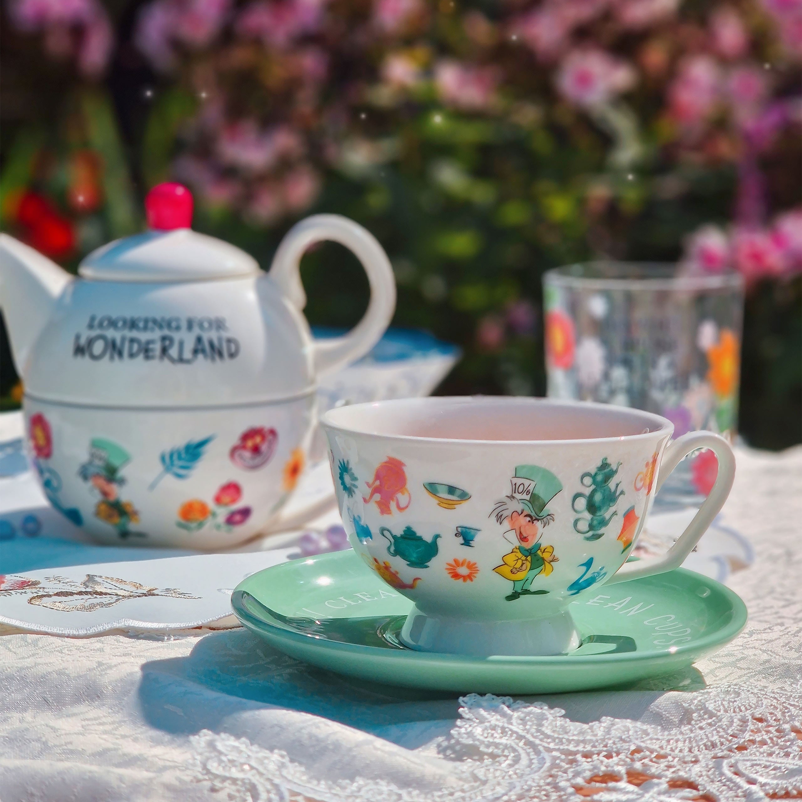 Immagine del prodotto Alice nel paese delle meraviglie - Tazza del Cappellaio con piatto