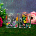 Immagine del prodotto Alice nel Paese delle Meraviglie - Set di 2 bicchieri con fiori