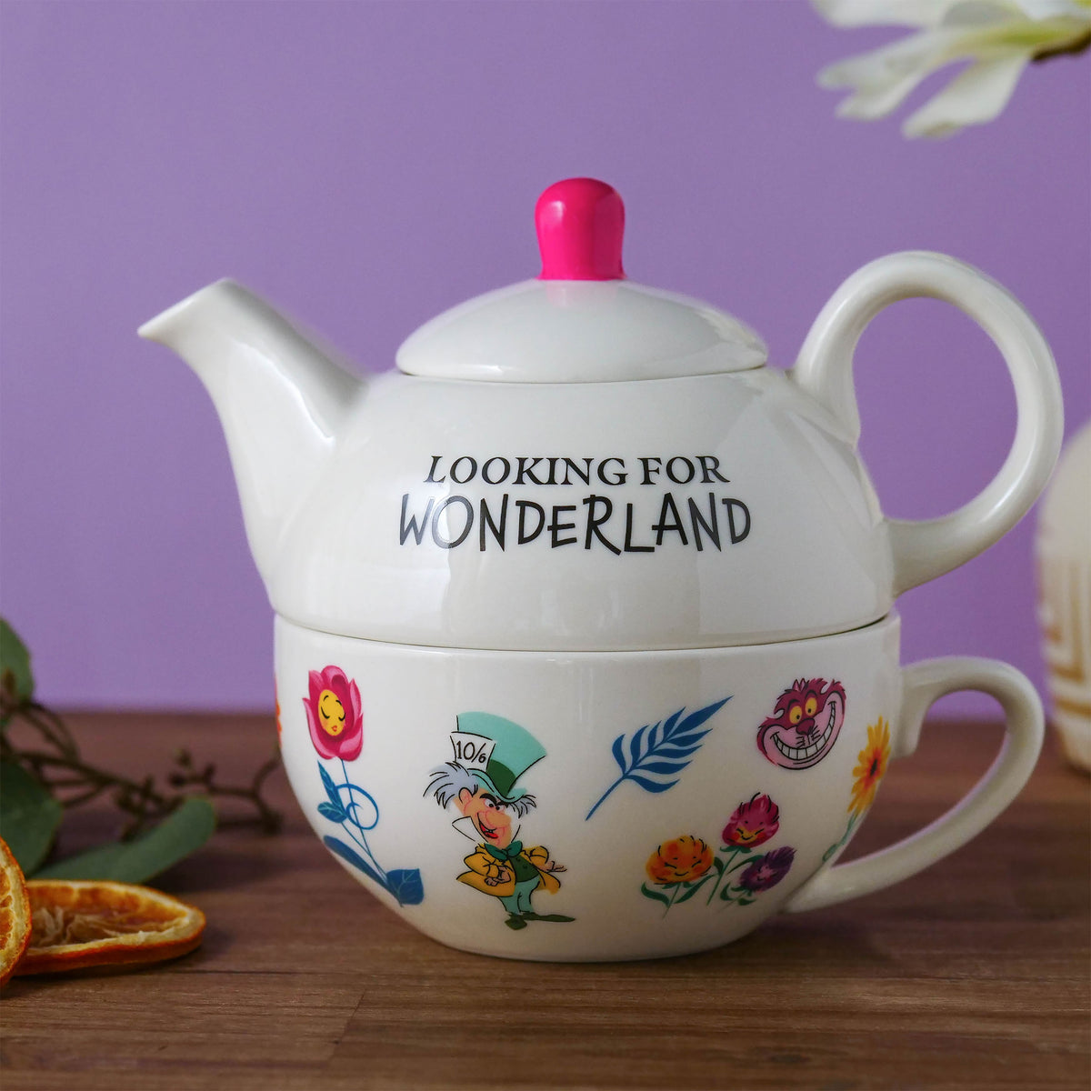 Immagine del prodotto Alice nel paese delle meraviglie - Looking For Wonderland teiera con tazza