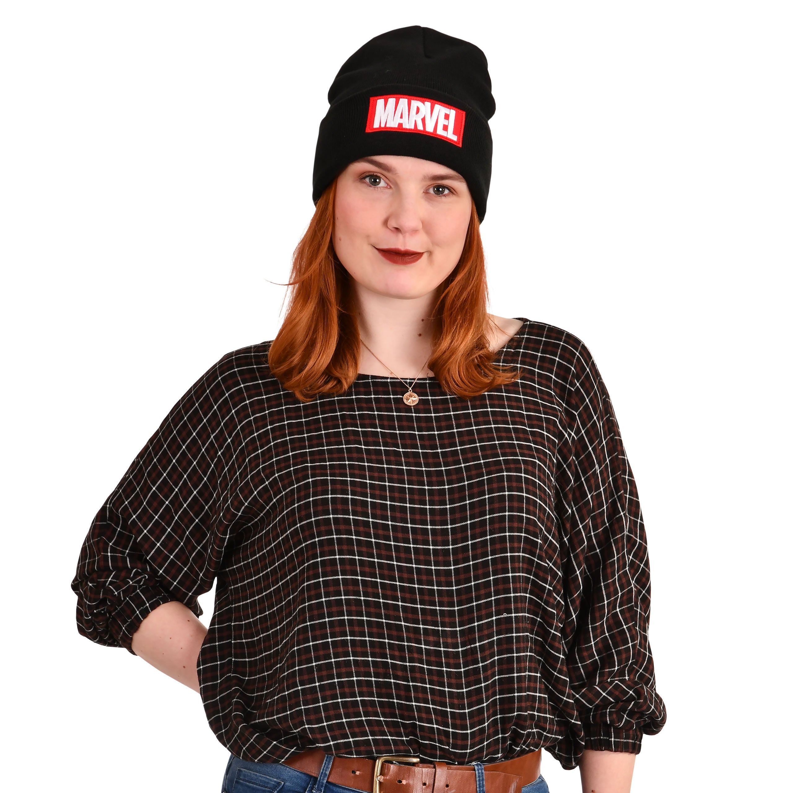 Immagine del prodotto Berretto con logo Marvel nero