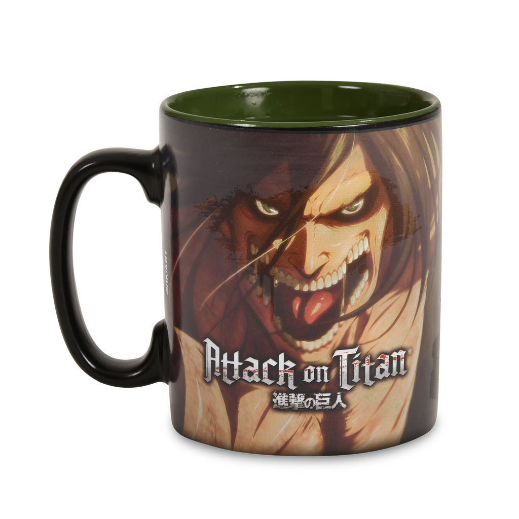 Product image Attack on Titan - Eren & Titan Thermo effect Mug