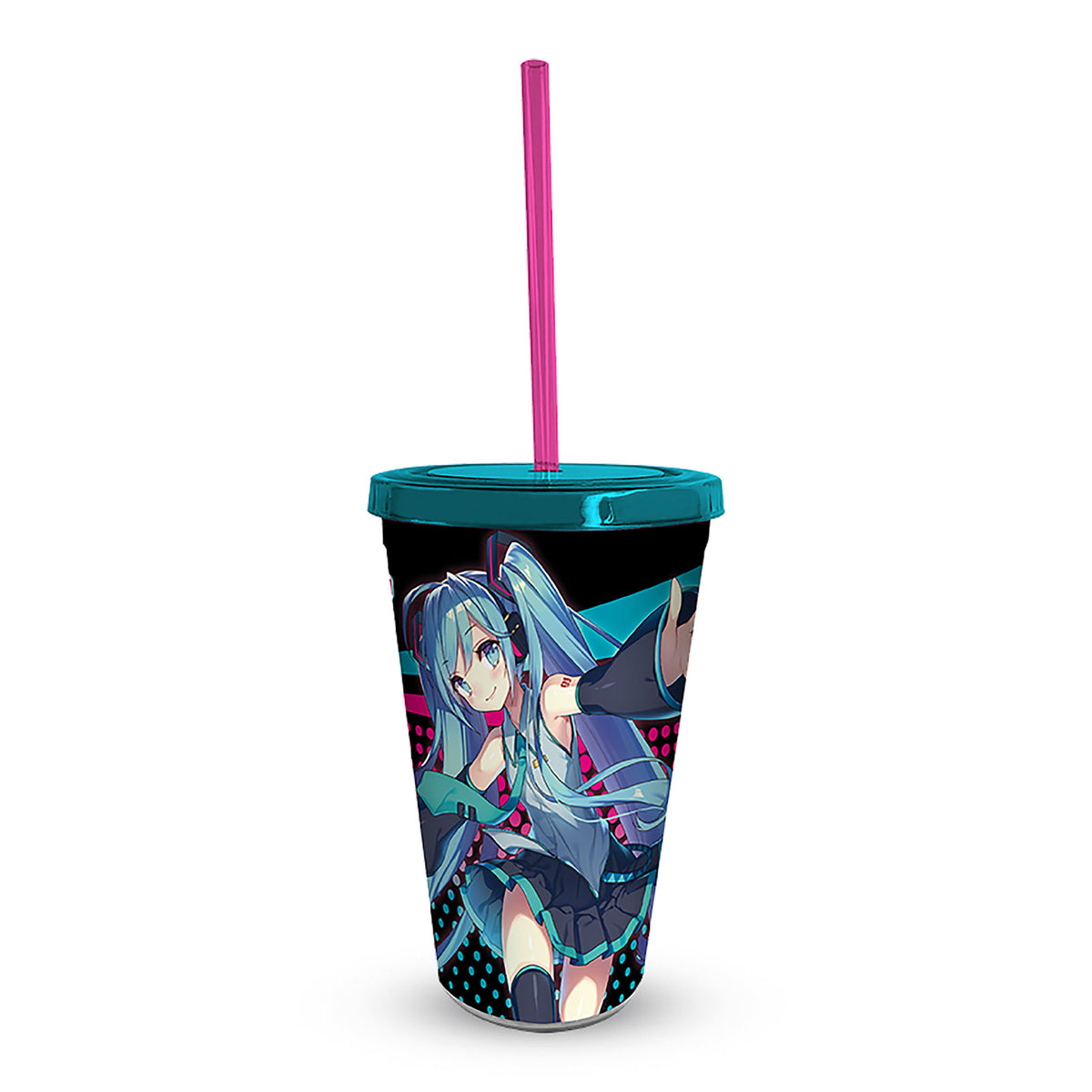 Product image Hatsune Miku - Drinking Cup with Straw