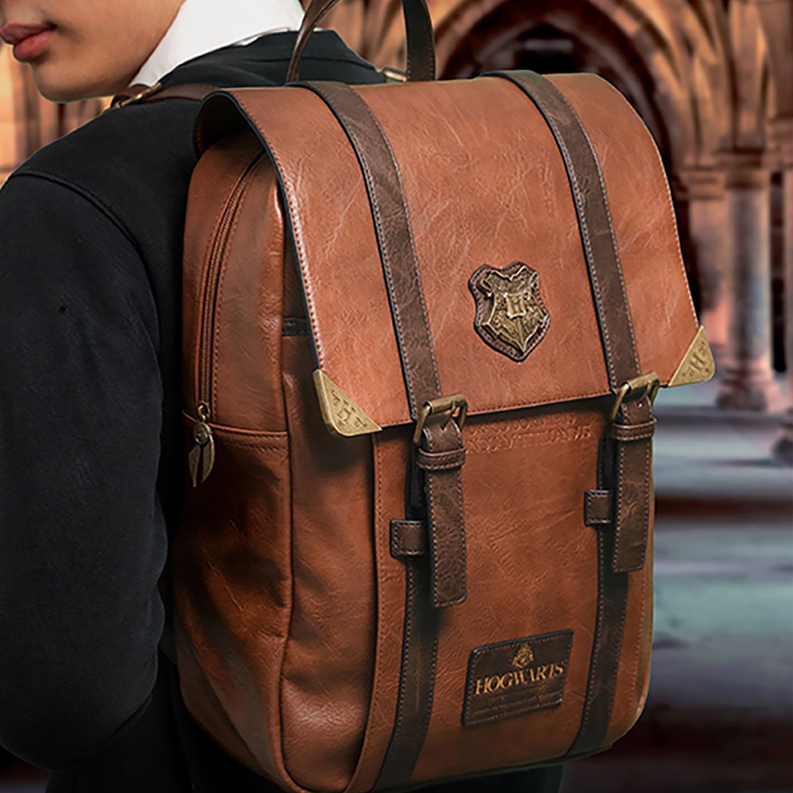 Immagine del prodotto Harry Potter - Zaino Hogwarts marrone