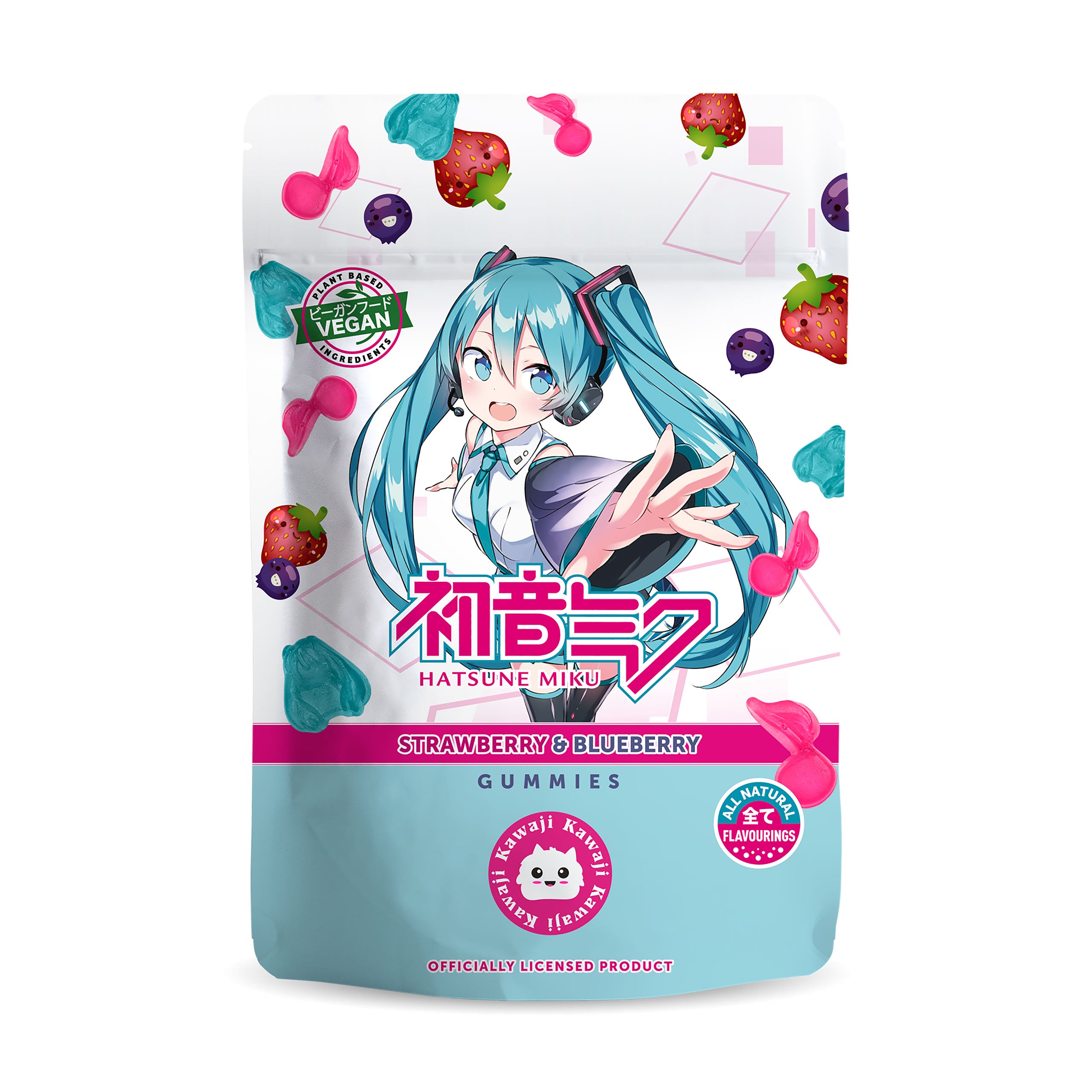 Immagine del prodotto Hatsune Miku - Powerbeärs Gomme da Masticare Kawaii di Frutta Vegane