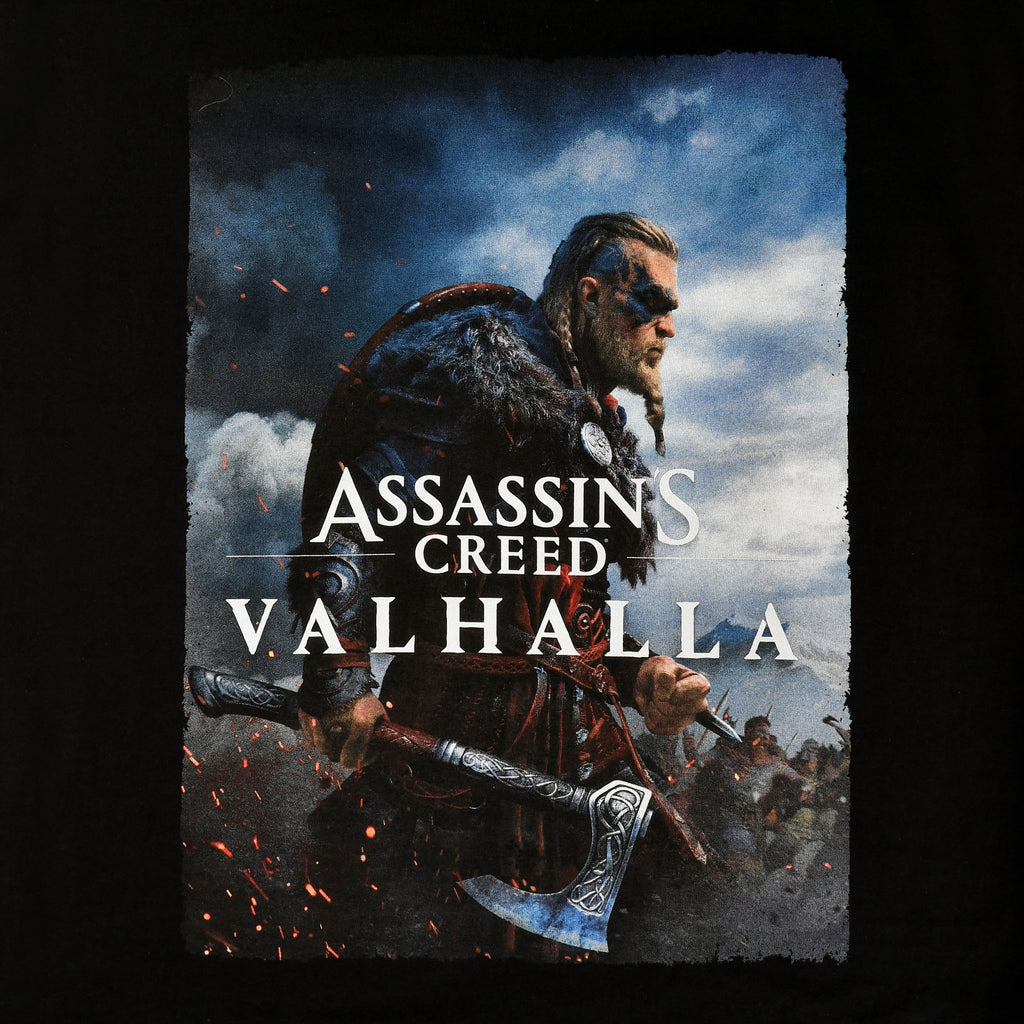 Immagine del prodotto T-shirt Eivor Valhalla nera - Assassin's Creed