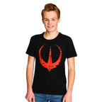 Immagine del prodotto T-shirt nera con logo Ribellione - Star Wars Andor