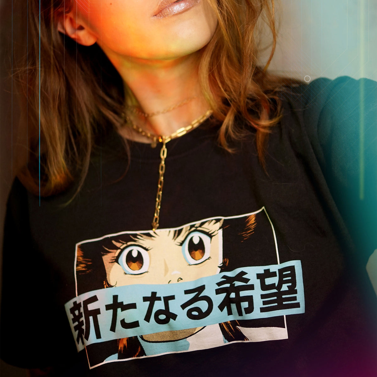Product image Star Wars - Manga Leia T-Shirt Black