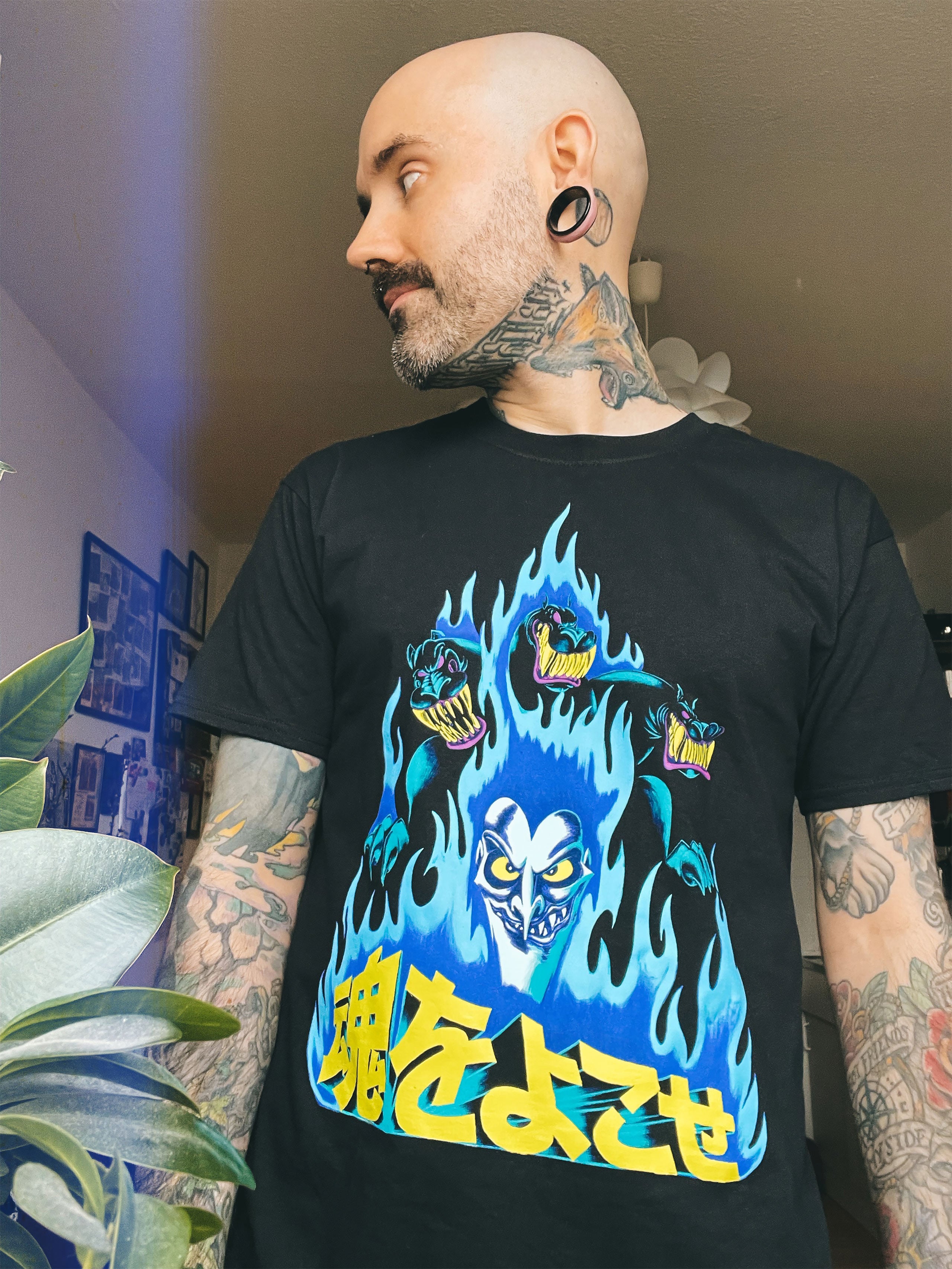 Immagine del prodotto Ercole - T-shirt giapponese di Ade nera