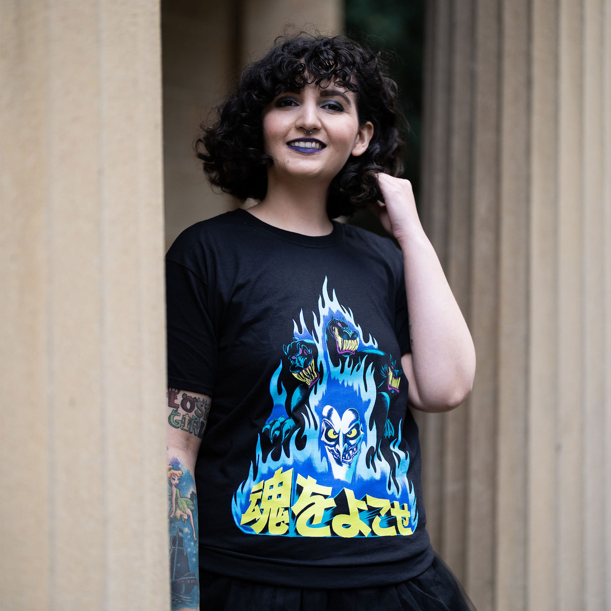 Immagine del prodotto Ercole - T-shirt giapponese di Ade nera