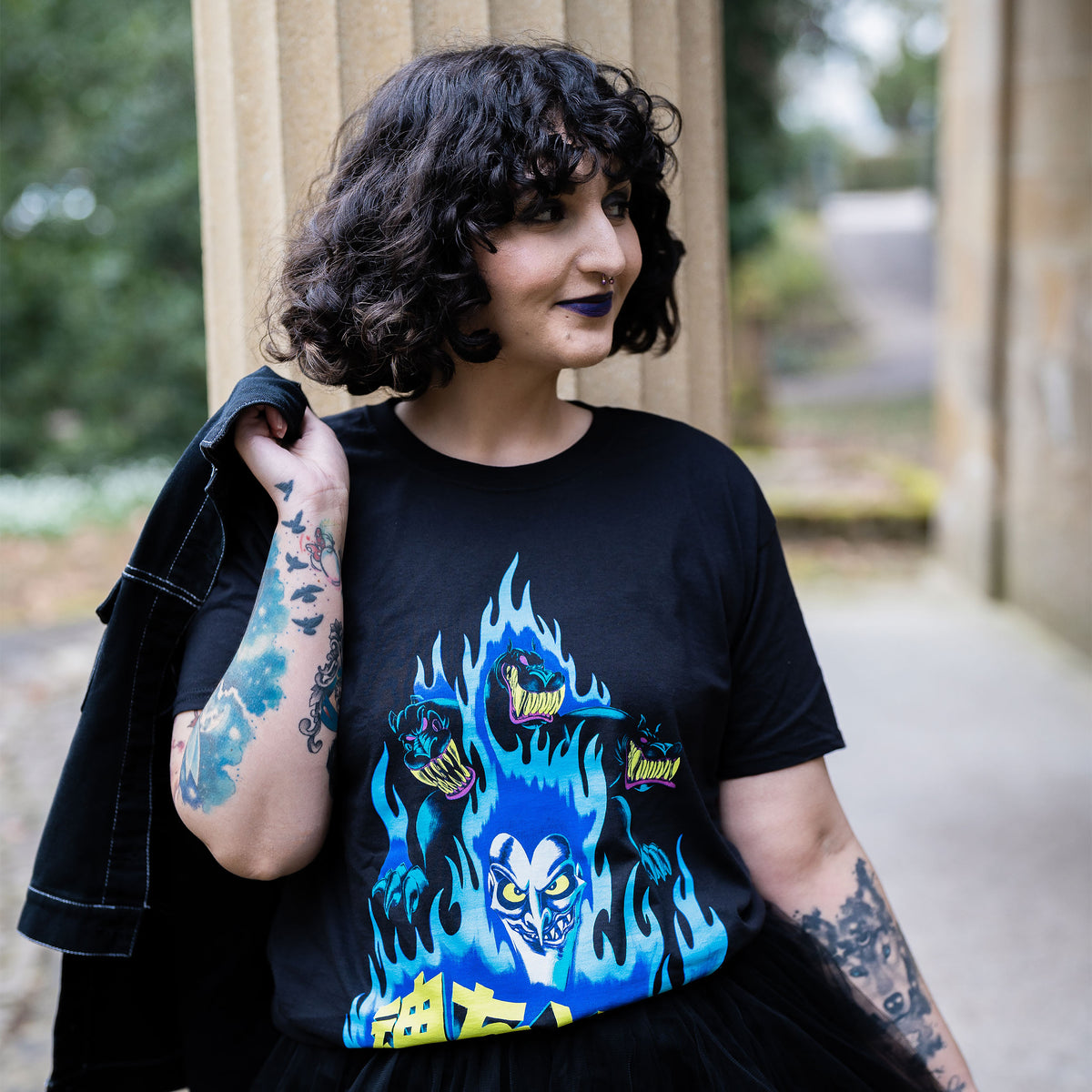 Immagine del prodotto Ercole - T-shirt giapponese di Ade nera