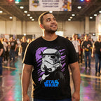 Immagine del prodotto Star Wars - T-shirt Galaxy Stormtrooper nera