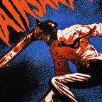 Immagine del prodotto Chainsaw Man - T-shirt con logo rosso su nero