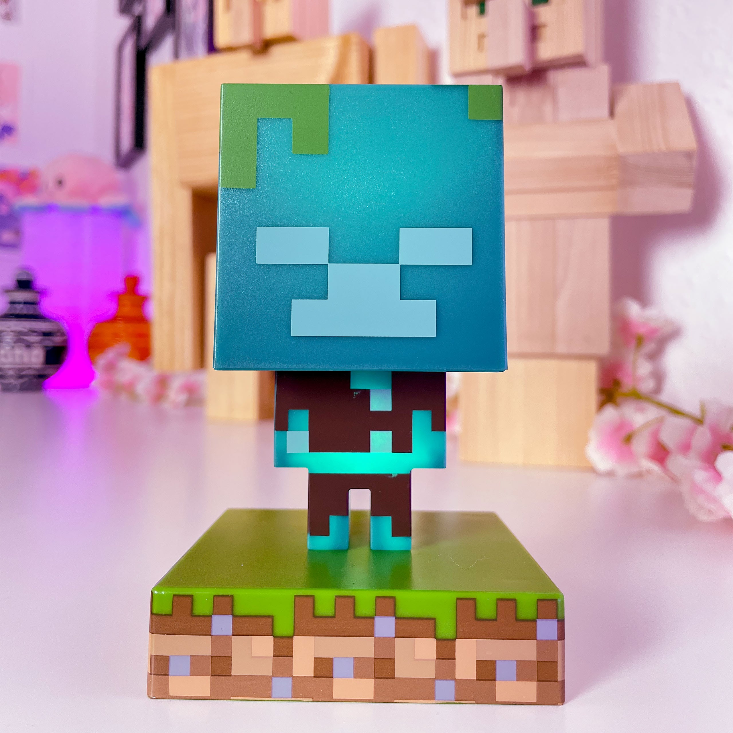 Immagine del prodotto Minecraft - Lampada da tavolo 3D Zombie Annegato