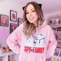 Immagine del prodotto Spy x Family - Felpa con cappuccio rosa di Anya Forger