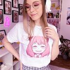 Immagine del prodotto Spy x Family - Anya Forger Close Up Face T-shirt bianca