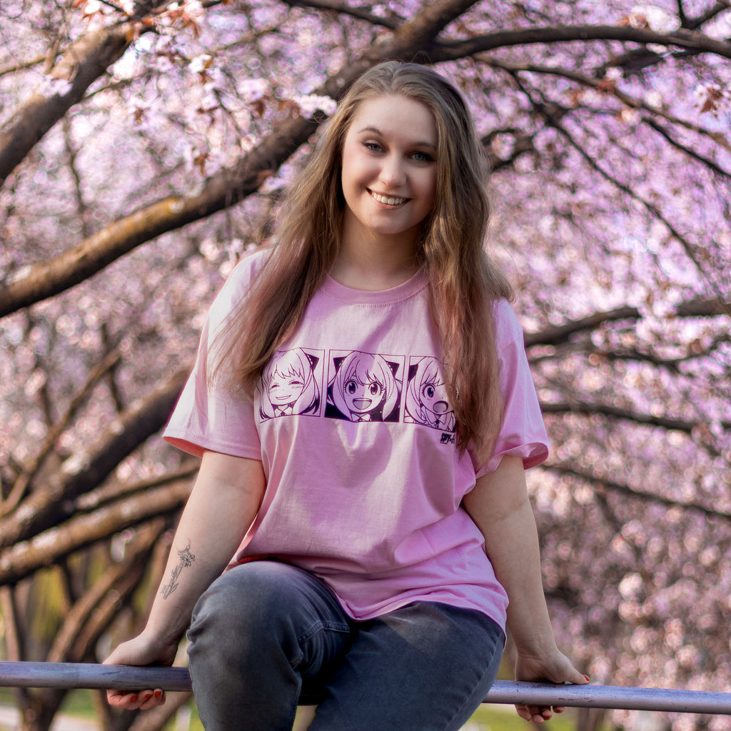 Immagine del prodotto Spy x Family - Emozioni di Anya T-Shirt rosa