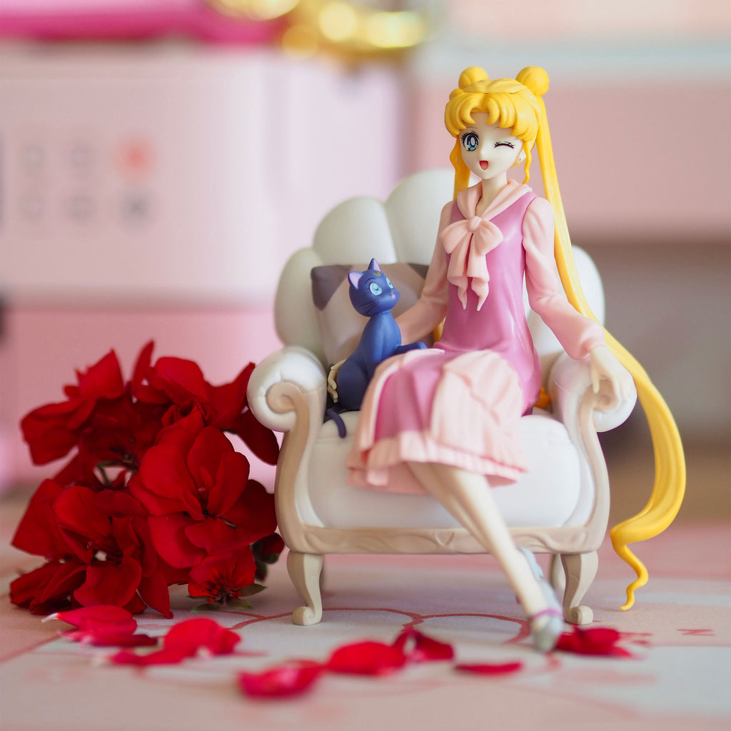 Immagine del prodotto Sailor Moon Cosmos - Usagi e Luna Diorama Figura