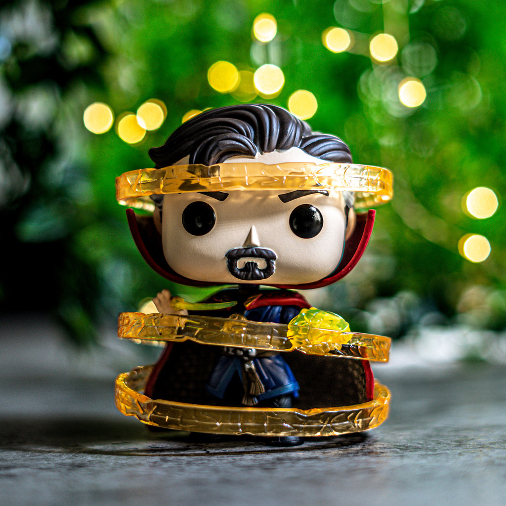 Immagine del prodotto Spider-Man-No Way Home - Doctor Strange Figura Funko Pop con testa oscillante