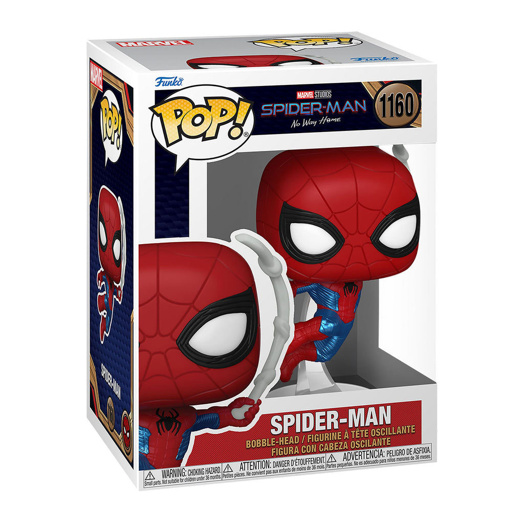 Immagine del prodotto Spider-Man-No Way Home - Swing Metallic Funko Pop Figura a testa oscillante