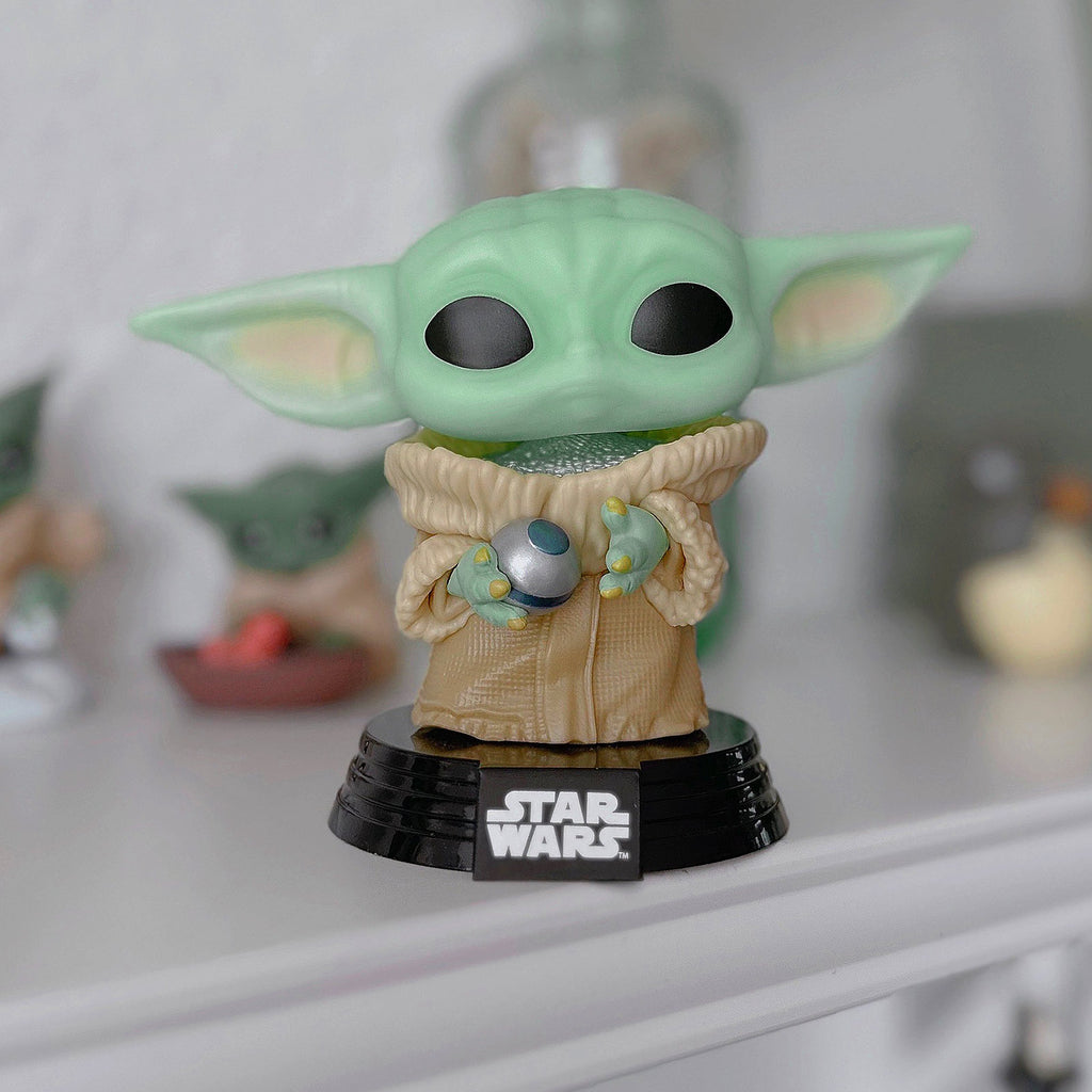 Product image Star Wars - Grogu with Armor Funko Pop bobblehead figure