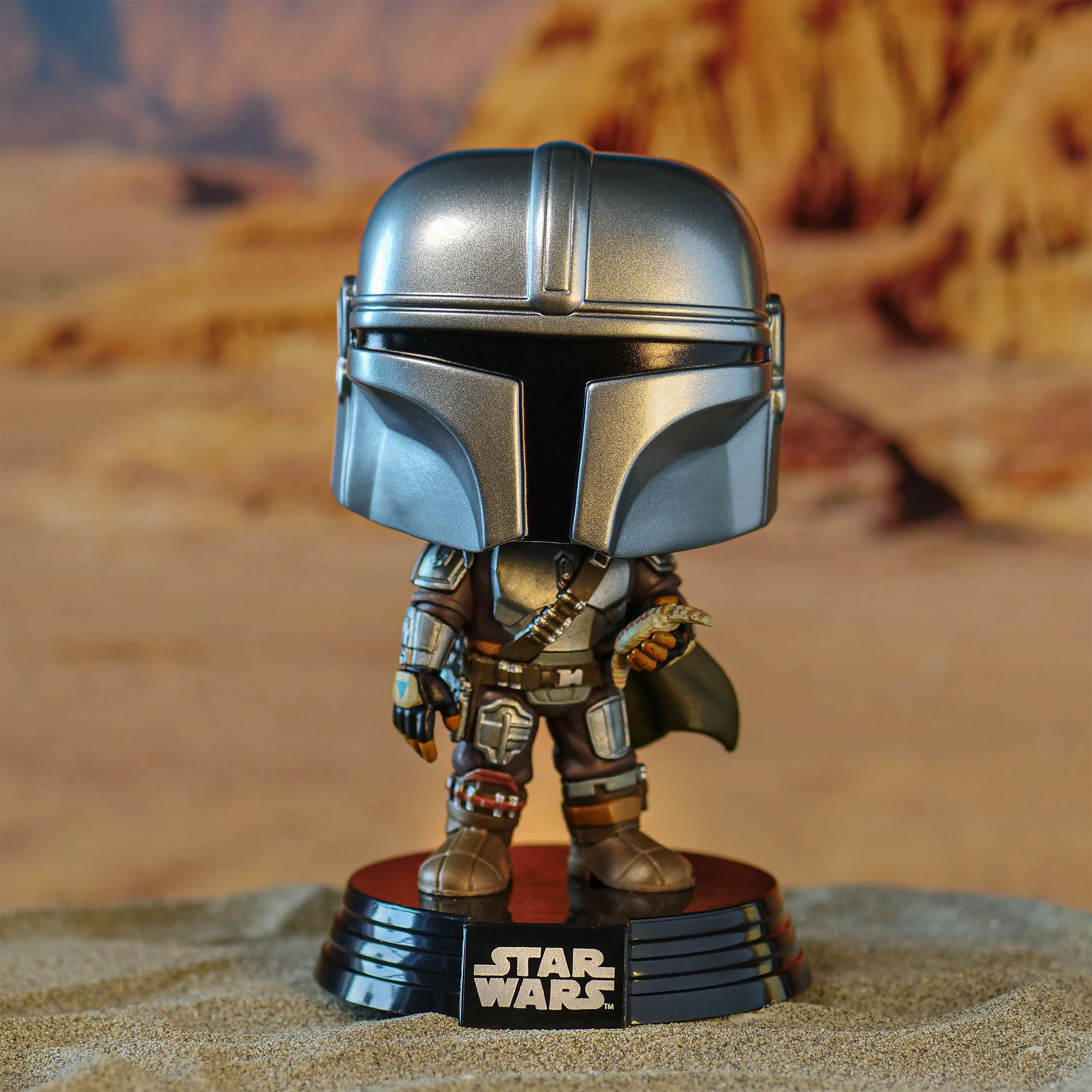 Immagine del prodotto Star Wars - The Mandalorian Funko Pop Figura con Testa Oscillante