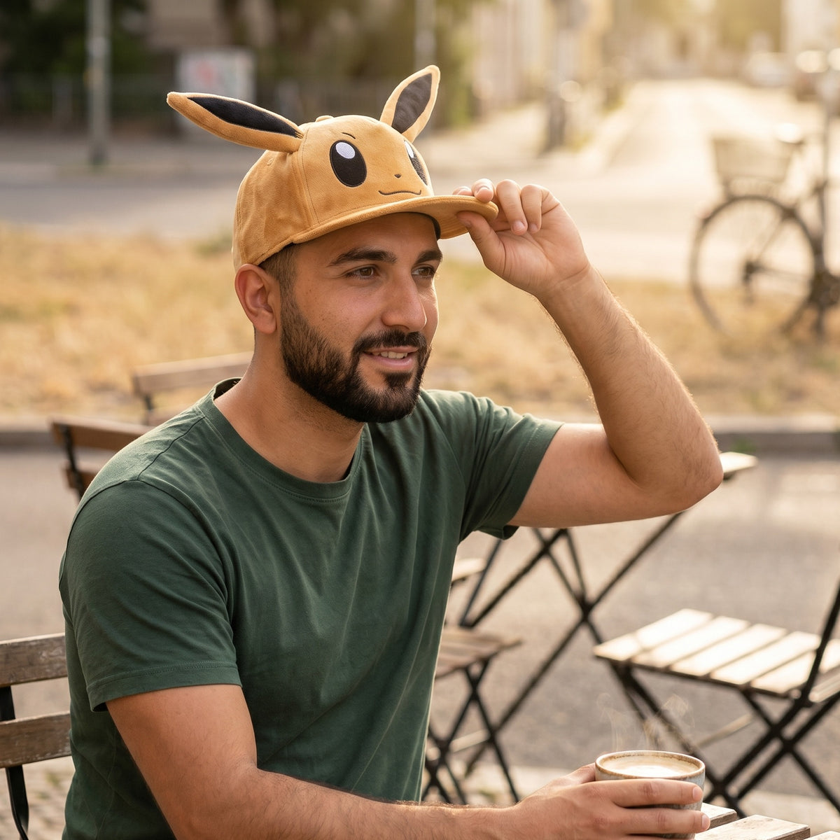 Immagine del prodotto Pokemon - Cappello Snapback di Peluche Eevee