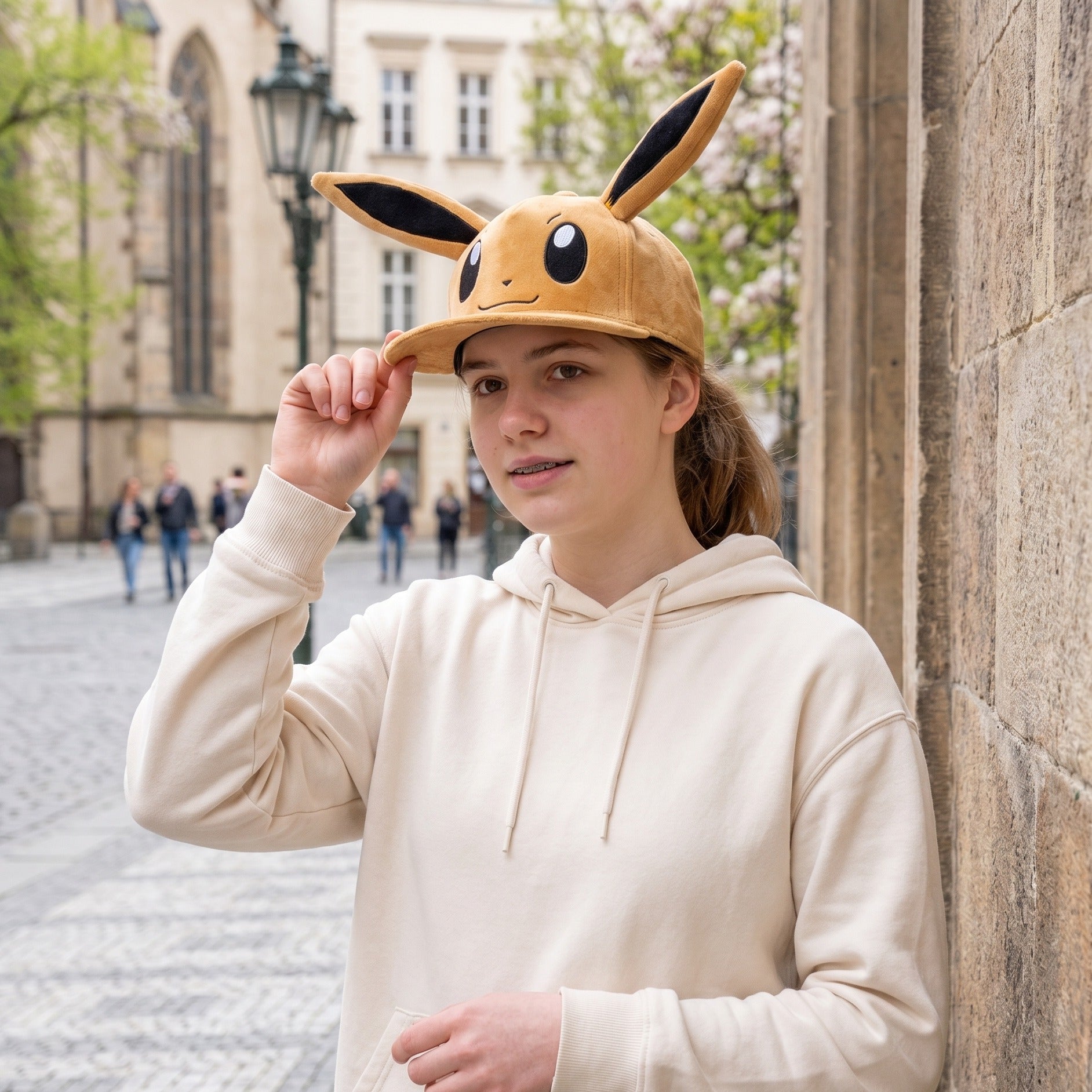 Immagine del prodotto Pokemon - Cappello Snapback di Peluche Eevee