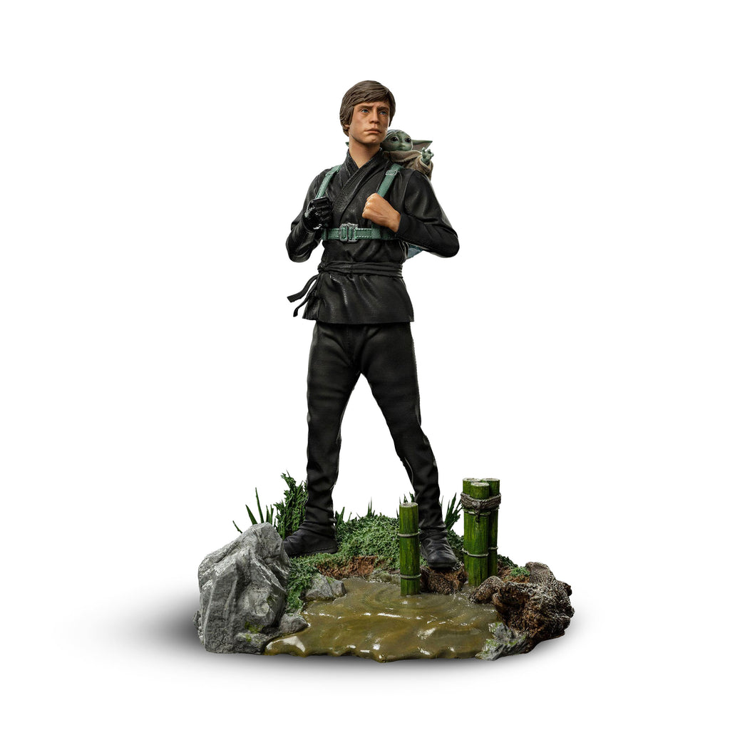Immagine del prodotto Statua di addestramento di Luke Skywalker & Grogu limitata - Star Wars Il Libro di Boba Fett