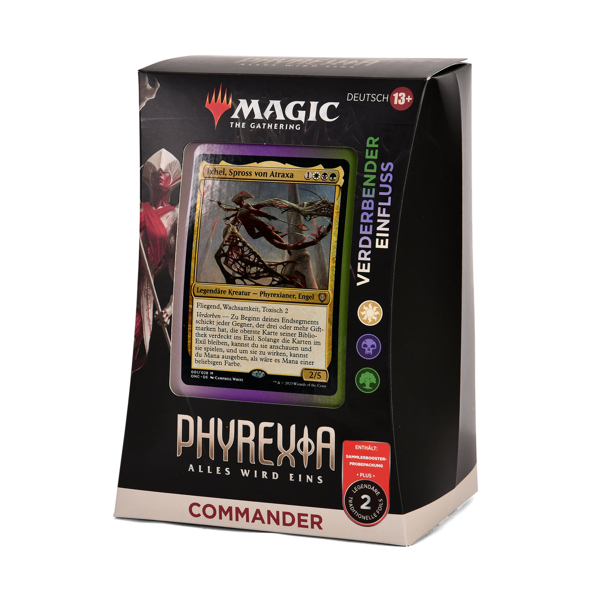 Immagine del prodotto Phyrexia: Tutto diventa uno Deck del comandante dell'influenza corruttiva - Magic The Gathering
