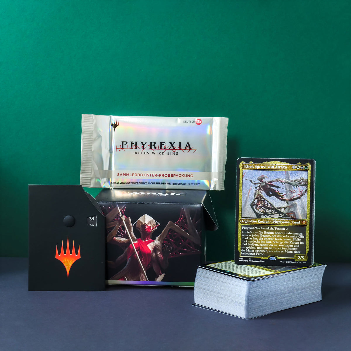 Immagine del prodotto Phyrexia: Tutto diventa uno Deck del comandante dell'influenza corruttiva - Magic The Gathering