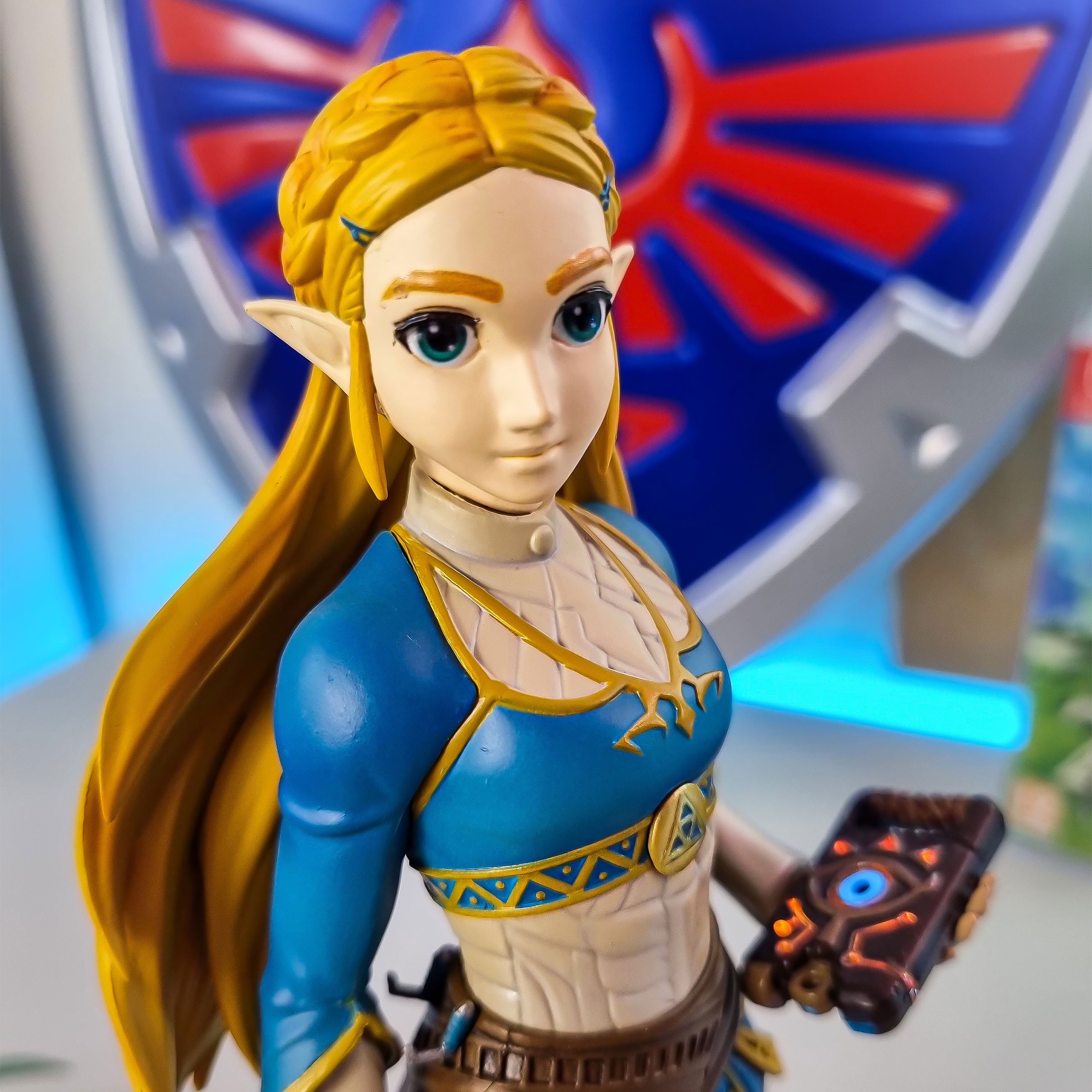 Immagine del prodotto The Legend of Zelda - Breath of the Wild Zelda Statua Edizione da Collezionista con funzione luminosa