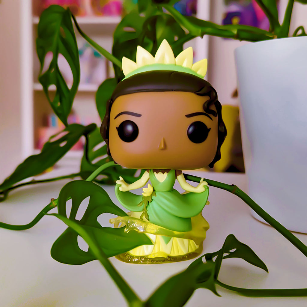 Immagine del prodotto Bacia la rana - Figura Funko Pop di Tiana Disney 100