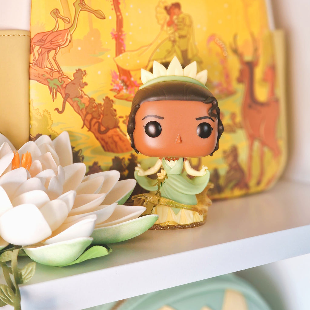 Immagine del prodotto Bacia la rana - Figura Funko Pop di Tiana Disney 100