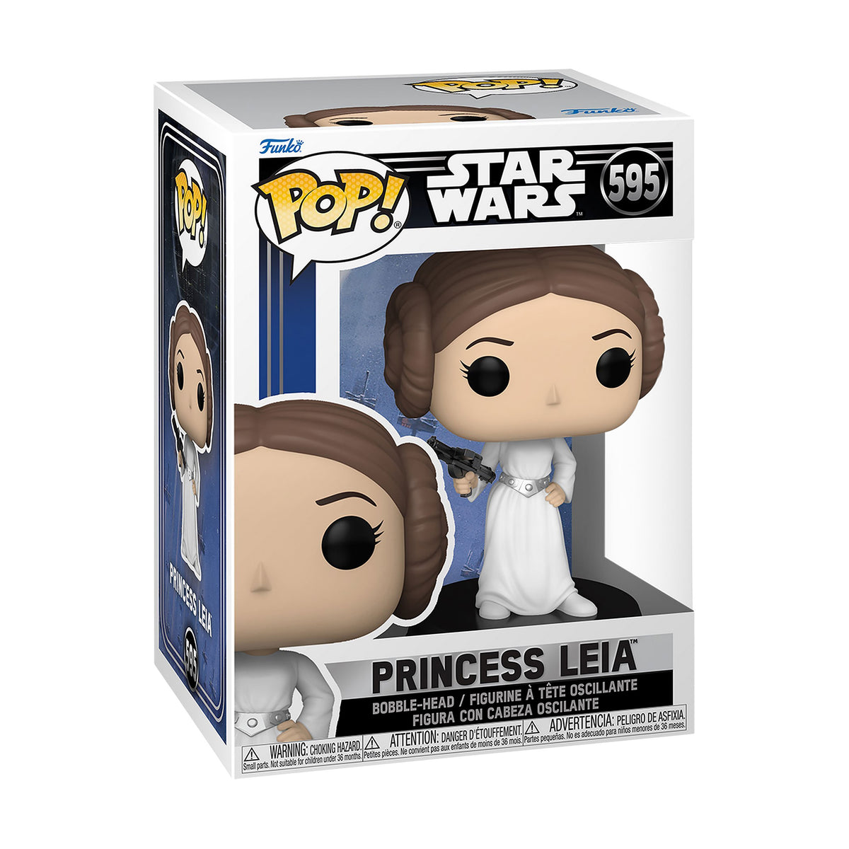Immagine del prodotto Star Wars - Principessa Leia Funko Pop Figura con Testa Oscillante