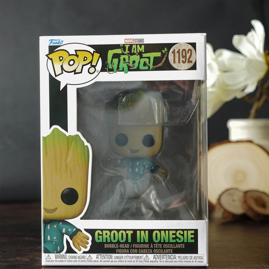 Immagine del prodotto Io sono Groot - Groot in Onesie Funko Pop Figura con testa oscillante