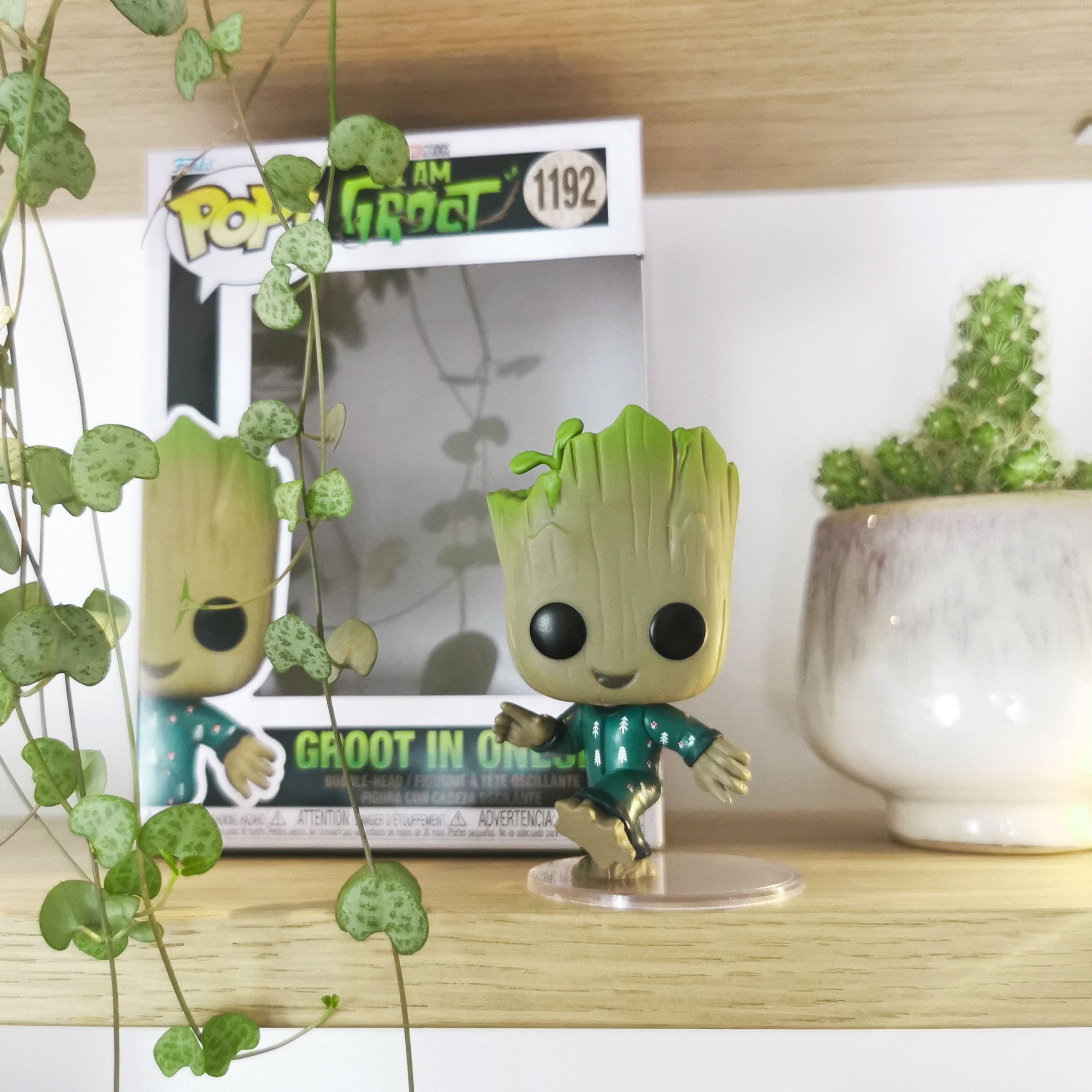 Immagine del prodotto Io sono Groot - Groot in Onesie Funko Pop Figura con testa oscillante