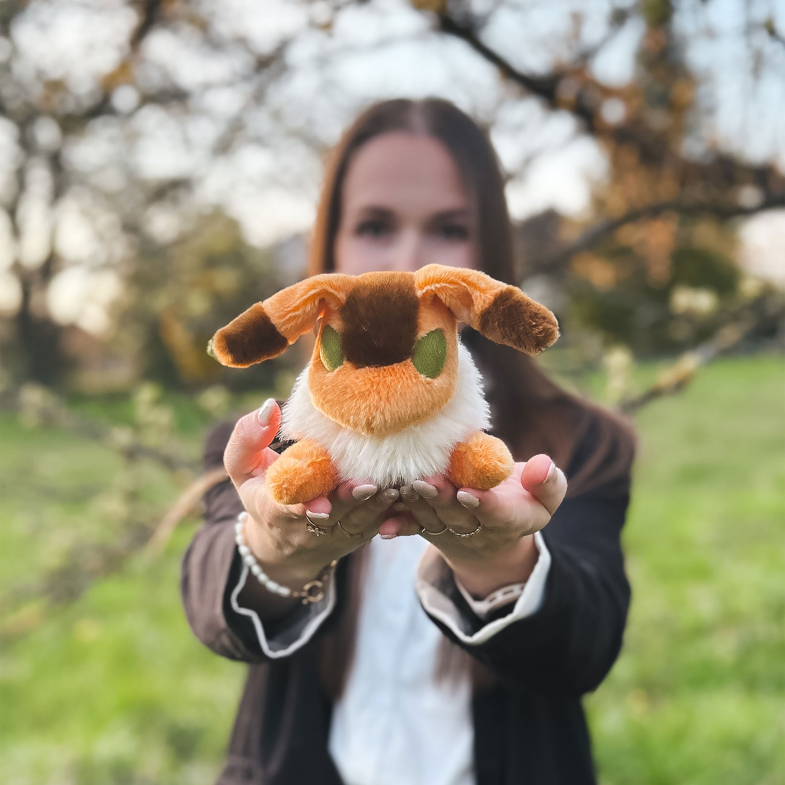Immagine del prodotto Il castello nel cielo - Figura di peluche scoiattolo volpe