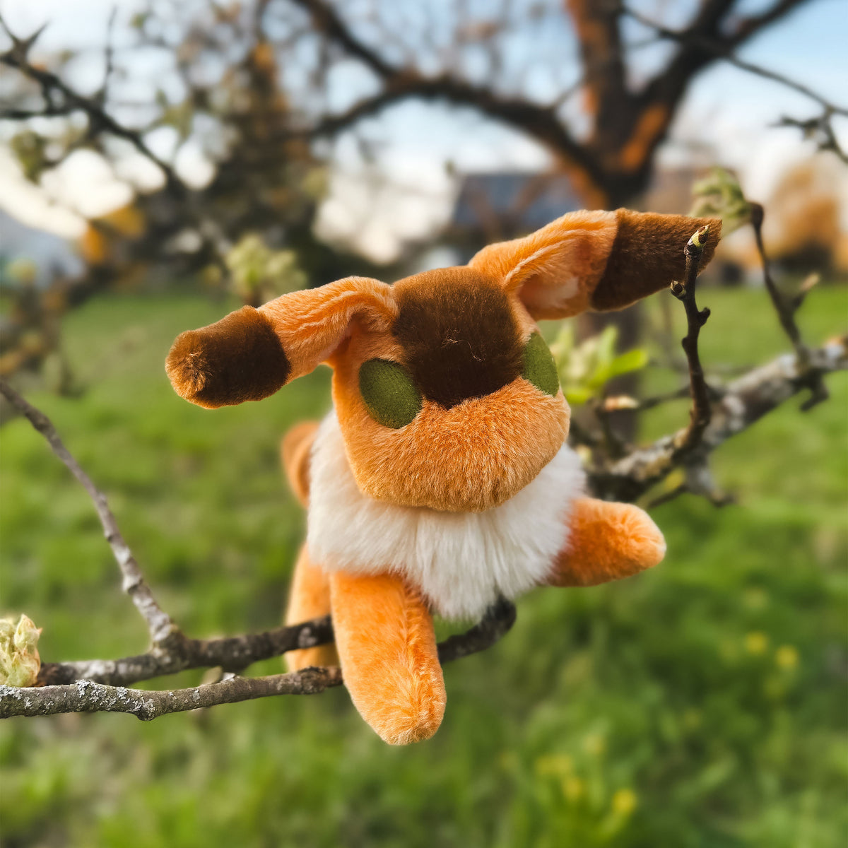Immagine del prodotto Il castello nel cielo - Figura di peluche scoiattolo volpe