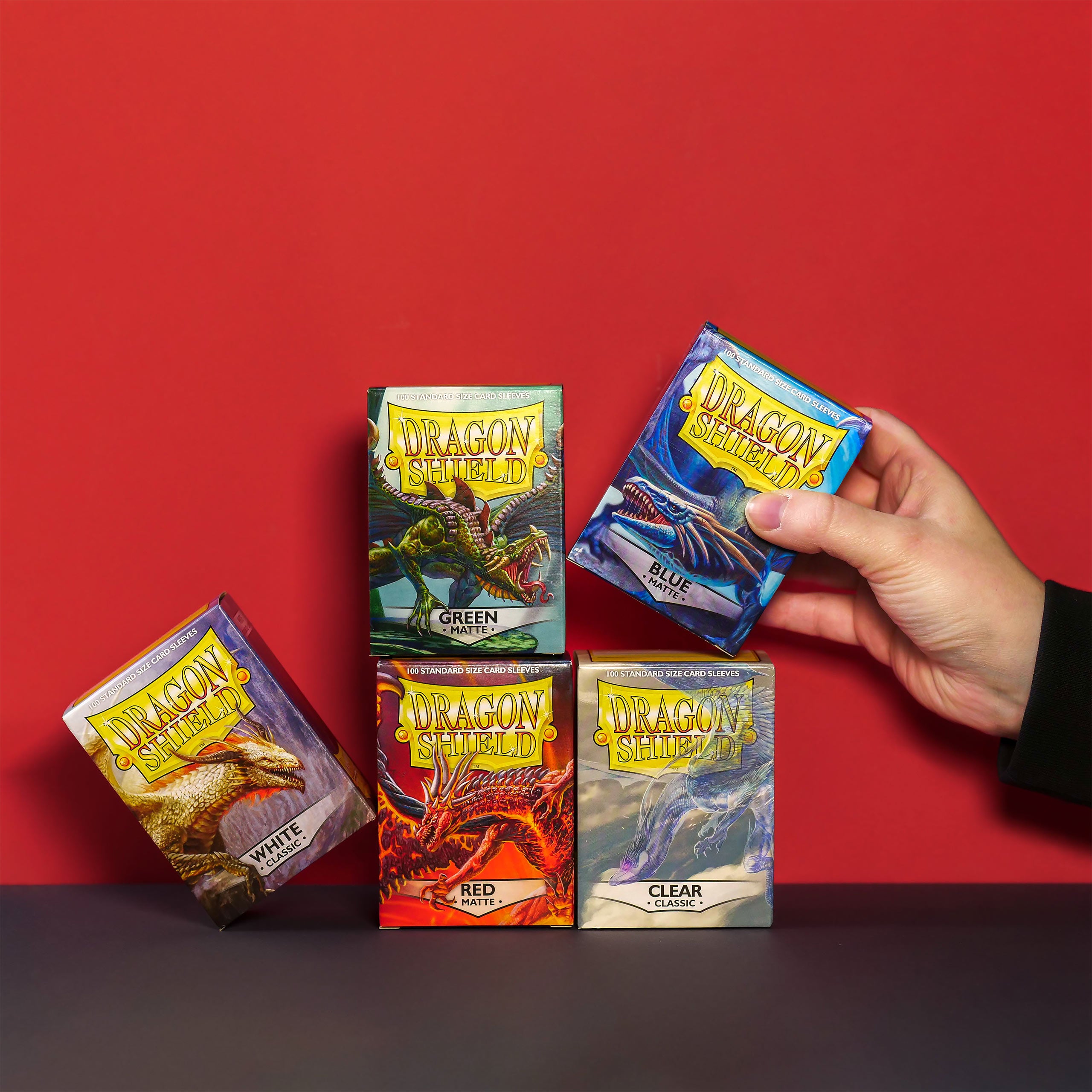 Immagine del prodotto Dragon Shield - Bustine di carte Set da 100 verde