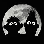 Immagine del prodotto Sesame Street - T-shirt nera Ernie & Bert Moonnight