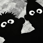 Immagine del prodotto Sesame Street - T-shirt nera Ernie & Bert Moonnight