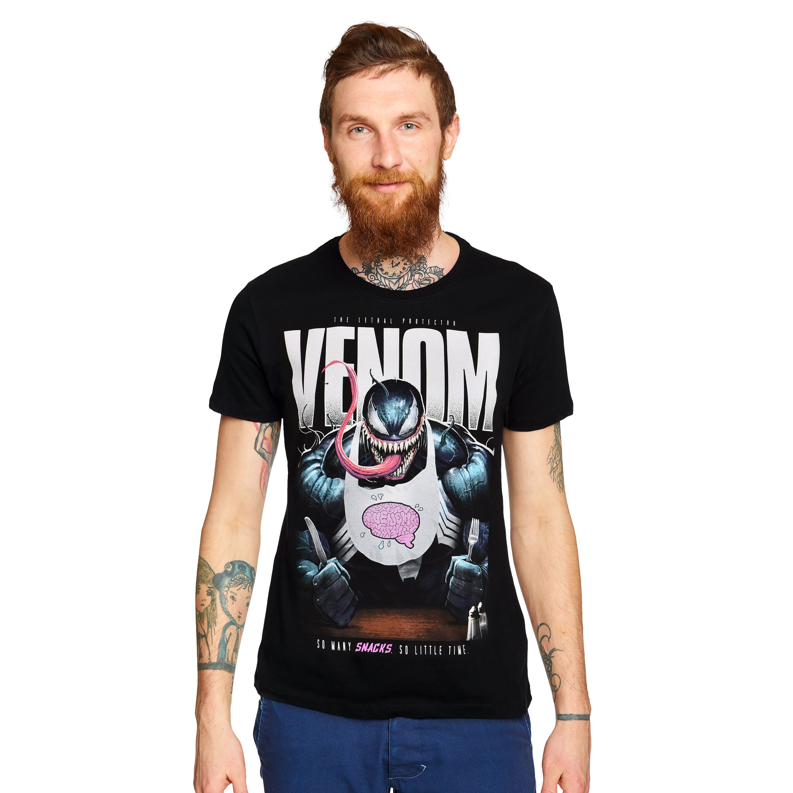 Immagine del prodotto Venom - T-shirt nera 'So Many Snacks'