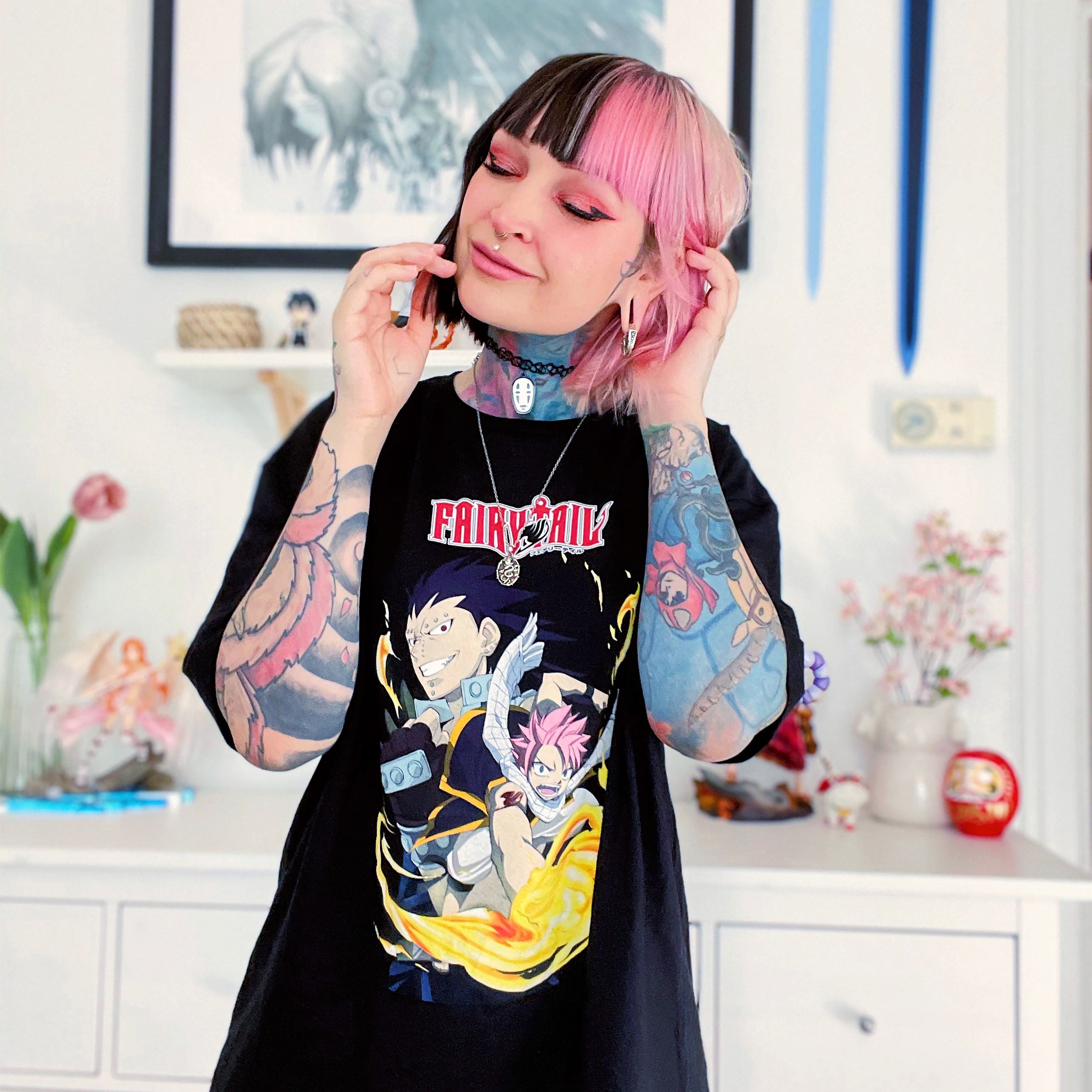 Immagine del prodotto Fairy Tail - La ricerca del drago T-shirt nera