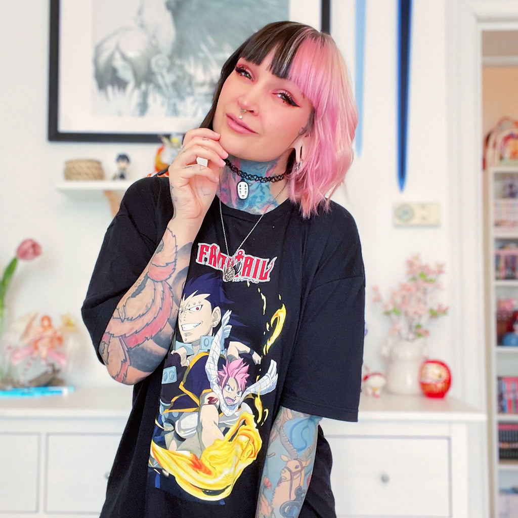 Immagine del prodotto Fairy Tail - La ricerca del drago T-shirt nera