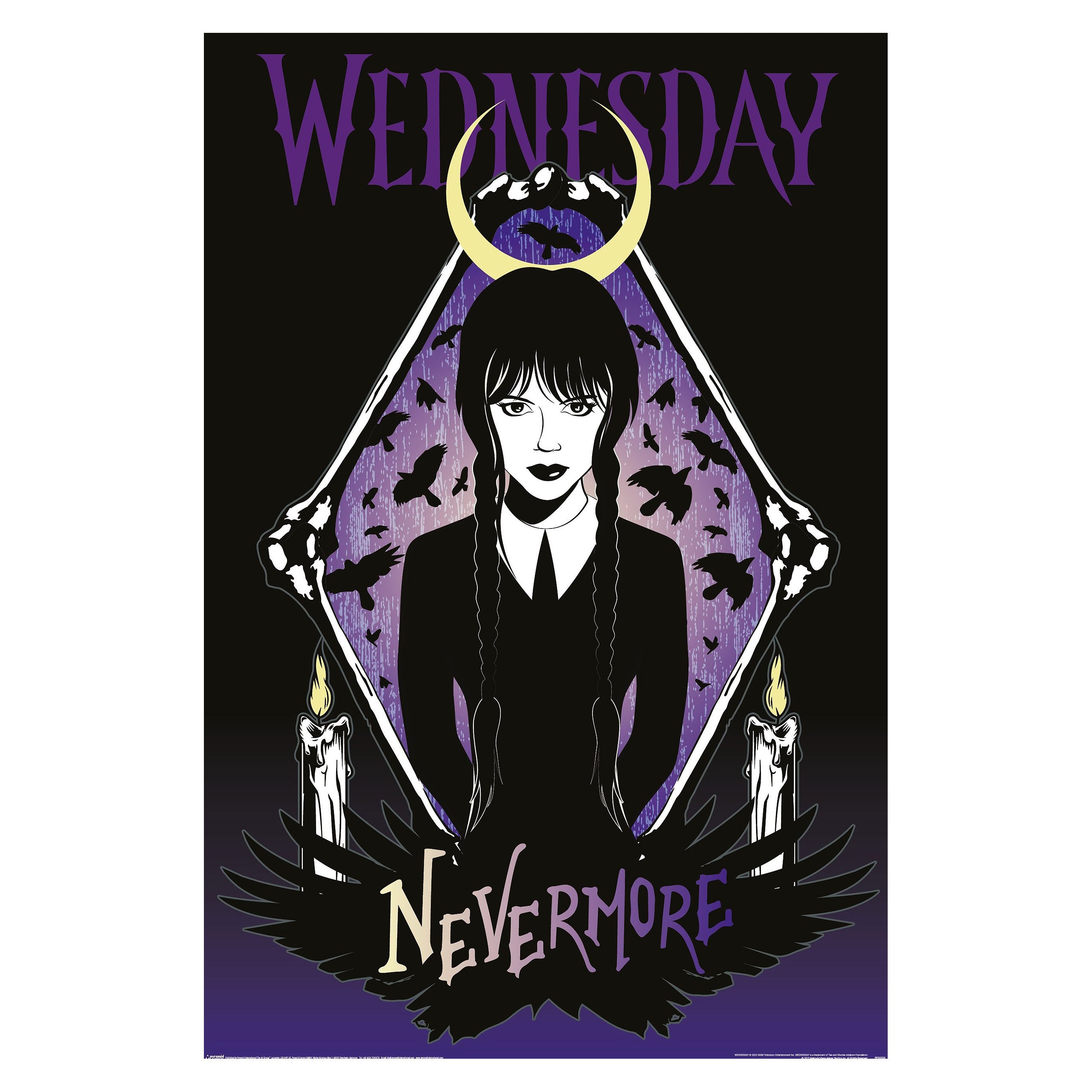 Immagine del prodotto Wednesday - Nevermore Maxi Poster