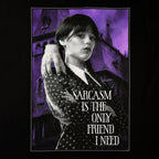 Immagine del prodotto Wednesday - T-shirt di sarcasmo nera