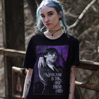 Immagine del prodotto Wednesday - T-shirt di sarcasmo nera