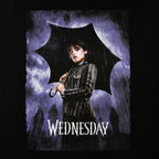 Immagine del prodotto Wednesday - T-shirt teaser poster nero